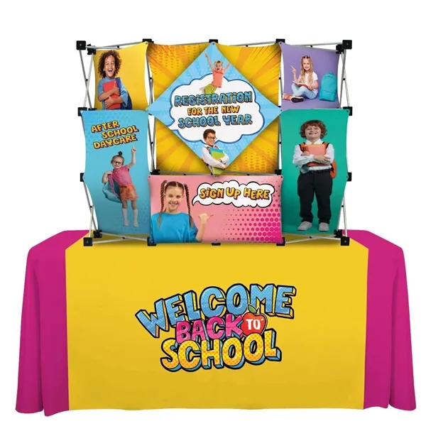 Kit that includes a 12-quad frame, two C panels, one E... from ASI 87188 Showdown Displays