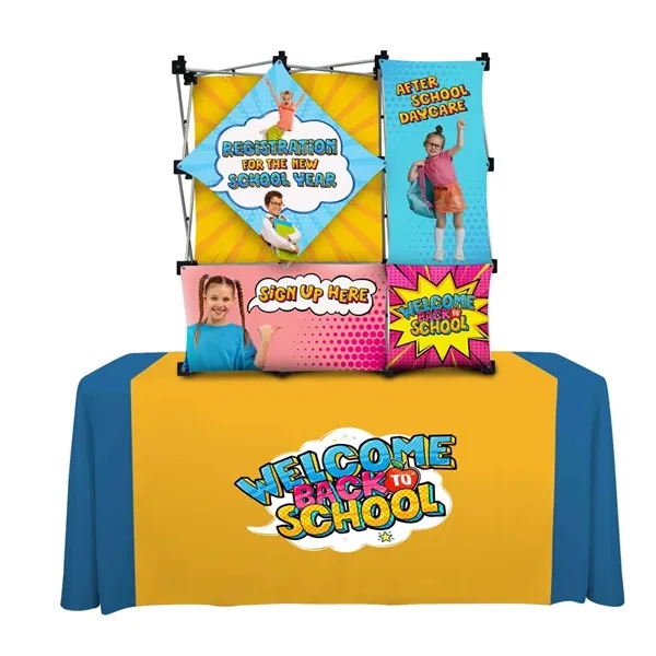 Kit that includes a 9-quad frame, one A panel, one D... from ASI 87188 Showdown Displays