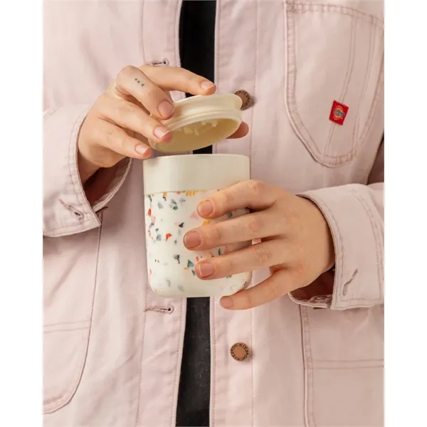 12 oz. ceramic mug that's wrapped in protective matte silicone.... from ASI 56070 Gemline / Gemline®