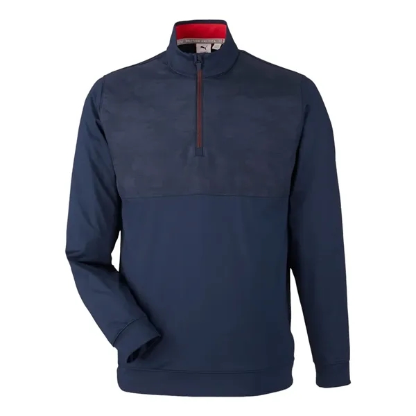 Puma Golf Volition Camo Cover Quarter-Zip... from ASI 84358 S&S Activewear
