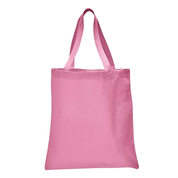 12 oz. Cotton canvas tote bag with web handles plus 1... from ASI 37218 Athena Promo (tm)