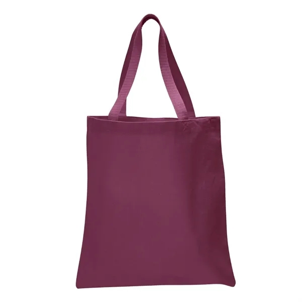 12 oz. Cotton canvas tote bag with web handles plus 1... from ASI 37218 Athena Promo (tm)