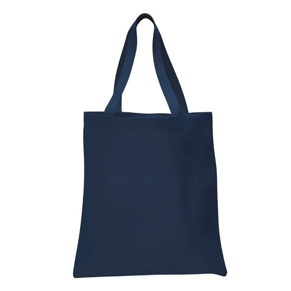 12 oz. Cotton canvas tote bag with web handles plus 1... from ASI 37218 Athena Promo (tm)