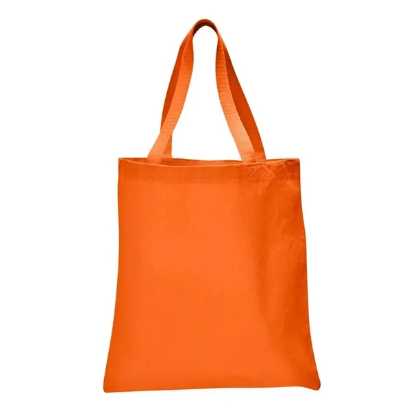 12 oz. Cotton canvas tote bag with web handles plus 1... from ASI 37218 Athena Promo (tm)