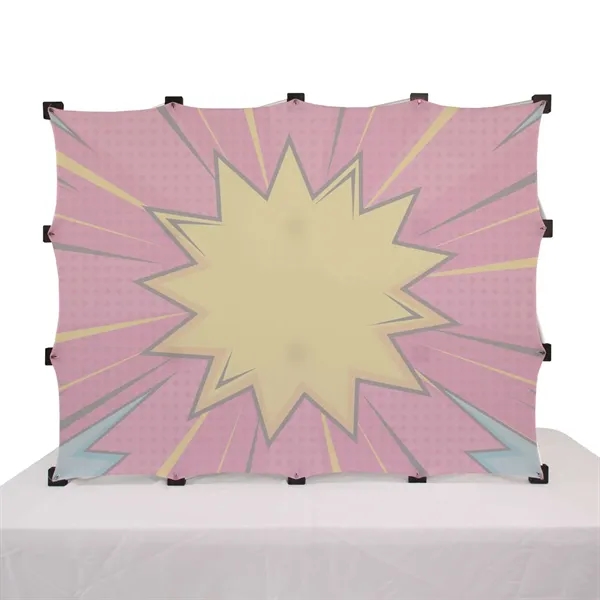 Dye sublimated double knit polyester back wall graphic panel for use... from ASI 87188 Showdown Displays