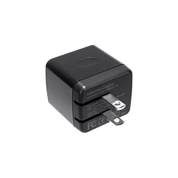 Description Input AC 100-240V 50-60Hz 0.8A
Output USB-C (PPS 3.3V-11V/3A),5V/3A,9V/3A,12V/2.77A,20V/1.75A (35W) USB-A... from ASI 90154 Sunjoy Group Inc