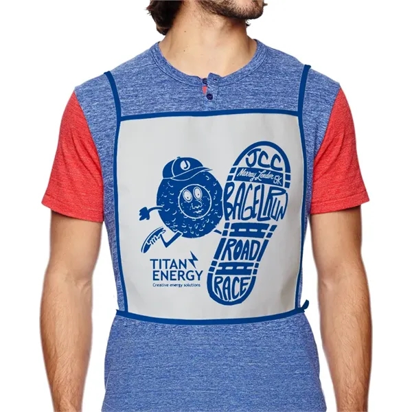 12" x 12" polyester-felt runner's pinnies with shoulder straps and side... from ASI 31260 AdCapitol