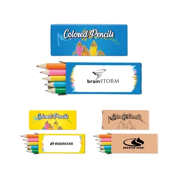 5 pack of assorted non-toxic sharpened colored pencils in box.... from ASI 98360 WOWLine / WOWLine®
