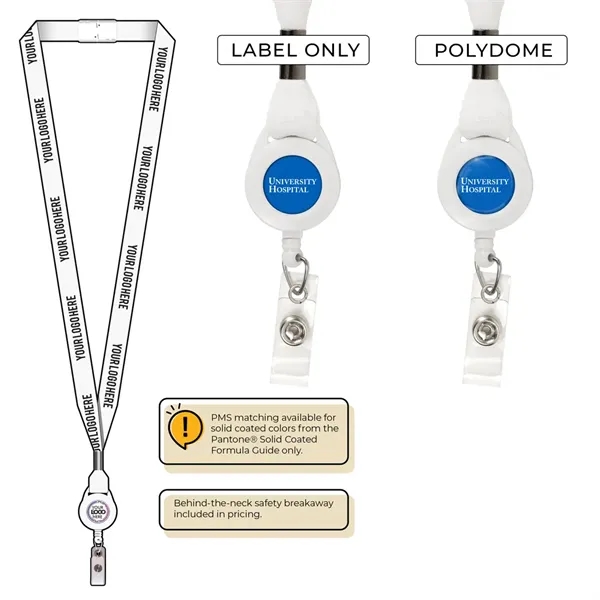 Lanyard Badge Reel with break away... from ASI 49470 DEVARA