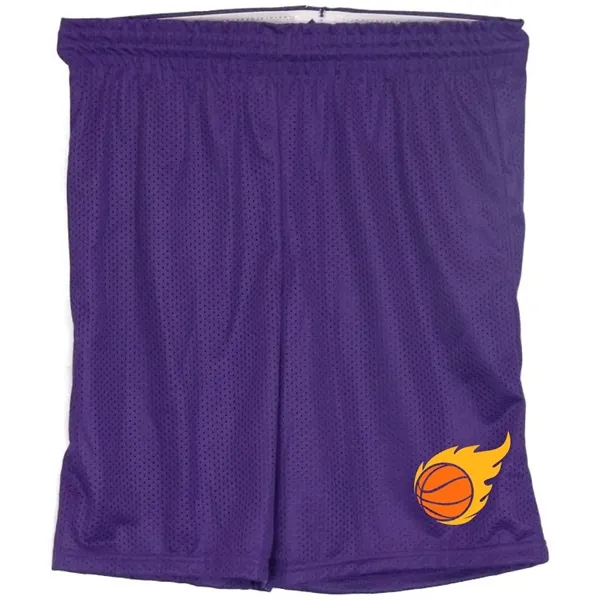 Polyester tricot mesh shorts with 9" inseam, elastic waistband with drawcord,... from ASI 31260 AdCapitol