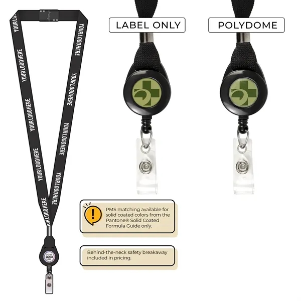 Lanyard Badge Reel with break away... from ASI 49470 DEVARA
