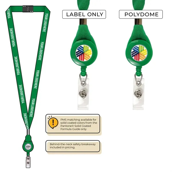 Lanyard Badge Reel with break away... from ASI 49470 DEVARA