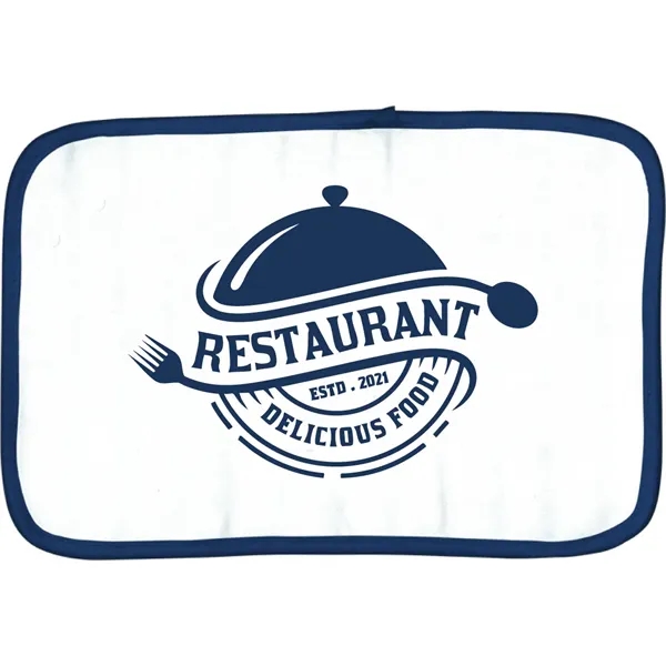 Padded muslin place mat with a twill top and binding on... from ASI 31260 AdCapitol