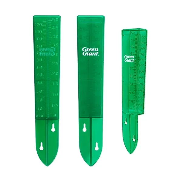 Plastic rain gauge with heavy gauge 5" plastic tube and molded... from ASI 98360 WOWLine / WOWLine®