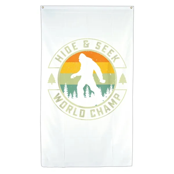 Custom flag made of 200 denier nylon or polyester; include 3"... from ASI 31260 AdCapitol