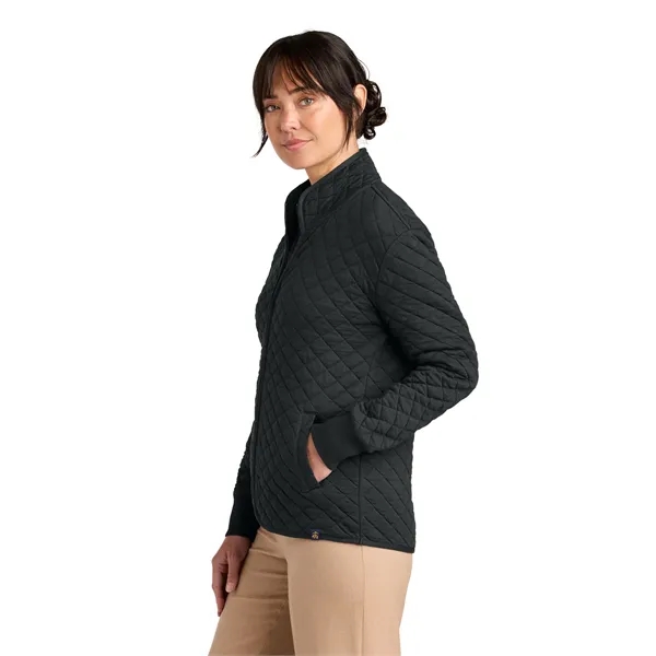 Brooks Brothers Women's Diamond Quilt Full-Zip... from ASI 84863 SanMar