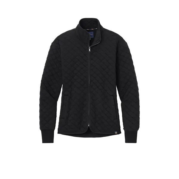 Brooks Brothers Women's Diamond Quilt Full-Zip... from ASI 84863 SanMar