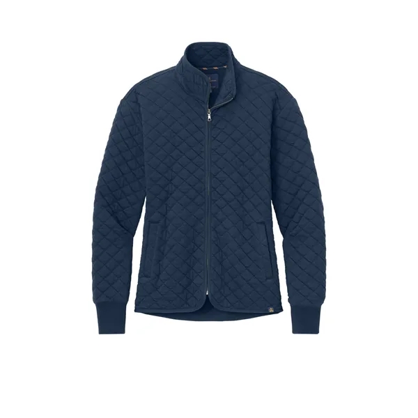 Brooks Brothers Women's Diamond Quilt Full-Zip... from ASI 84863 SanMar