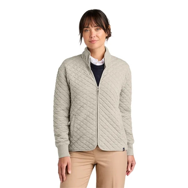 Brooks Brothers Women's Diamond Quilt Full-Zip... from ASI 84863 SanMar