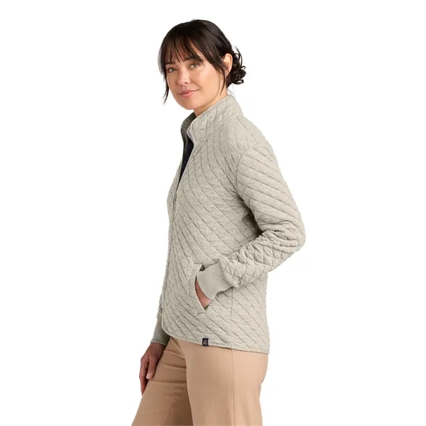 Brooks Brothers Women's Diamond Quilt Full-Zip... from ASI 84863 SanMar