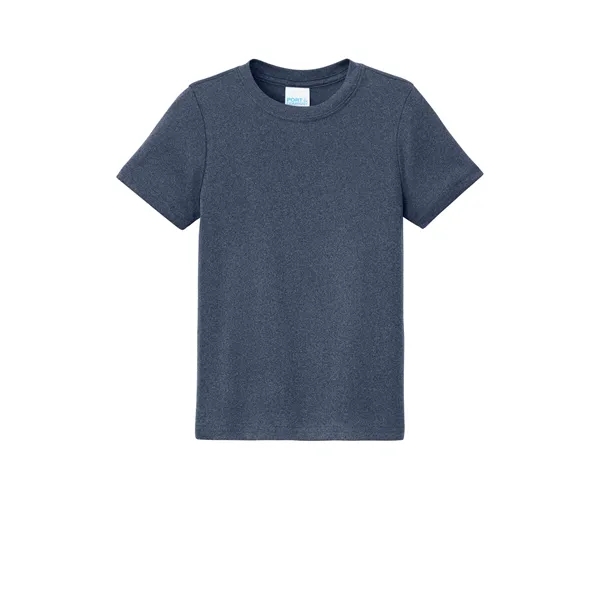 Port & Co Youth Heather Performance Tee... from ASI 84863 SanMar