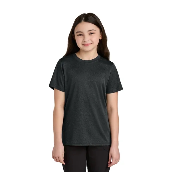 Port & Co Youth Heather Performance Tee... from ASI 84863 SanMar