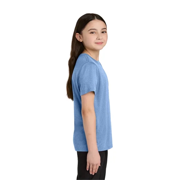 Port & Co Youth Heather Performance Tee... from ASI 84863 SanMar