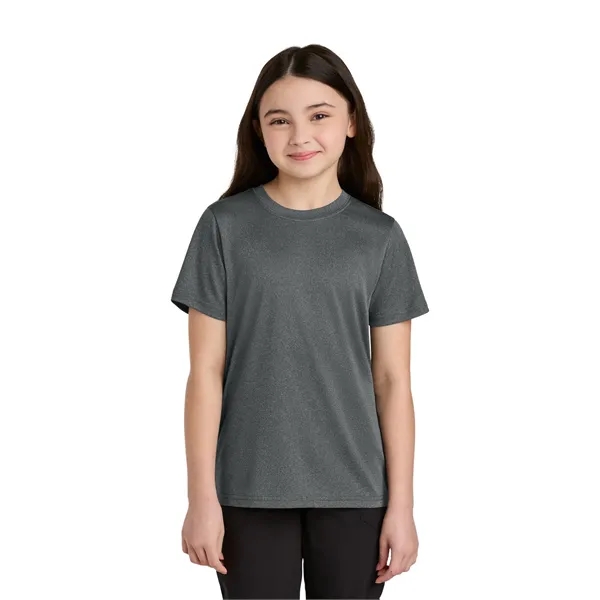 Port & Co Youth Heather Performance Tee... from ASI 84863 SanMar