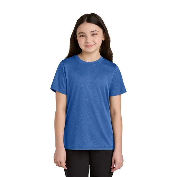 Port & Co Youth Heather Performance Tee... from ASI 84863 SanMar