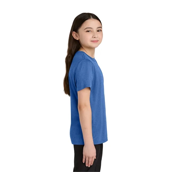 Port & Co Youth Heather Performance Tee... from ASI 84863 SanMar
