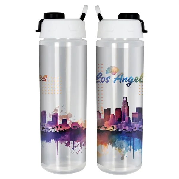 Lumina Full Color 24 oz. Bottle with Pop Up Lid... from ASI 30208 A P Specialties / AP Specialties