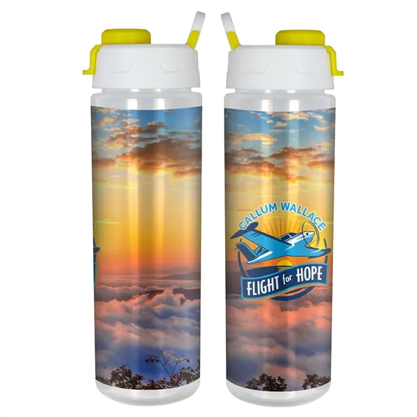Lumina Full Color 24 oz. Bottle with Pop Up Lid... from ASI 30208 A P Specialties / AP Specialties