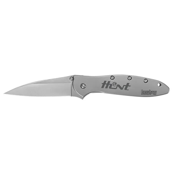 Folding knife with 4" blade and a patented operating system... from ASI 46170 Compass Industries Inc