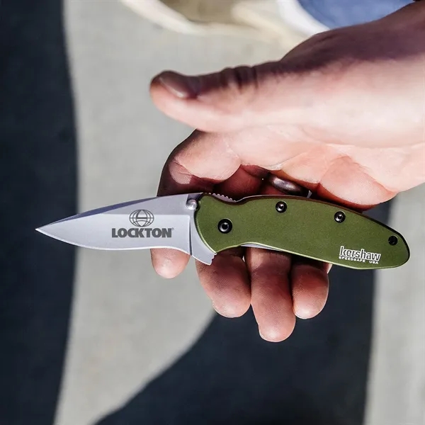 Stainless steel knife with 2 1/4" blade and assisted opening system... from ASI 46170 Compass Industries Inc