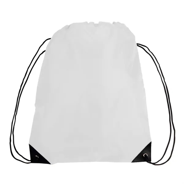 Drawstring cinch backpack made out of 210D polyester plus 1 color... from ASI 37218 Athena Promo (tm)