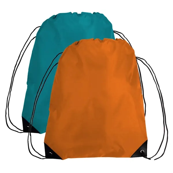 Drawstring cinch backpack made out of 210D polyester plus 1 color... from ASI 37218 Athena Promo (tm)