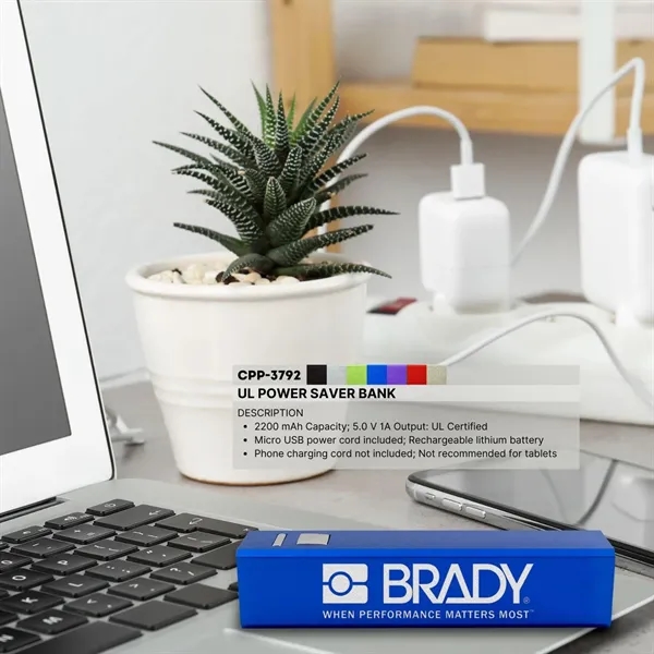 UL POWER SAVER BANK... from ASI 30208 A P Specialties / AP Specialties