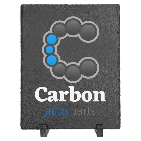 8" x 10" x 1/4" rectangular slate displays with plastic feet... from ASI 74601 Calico