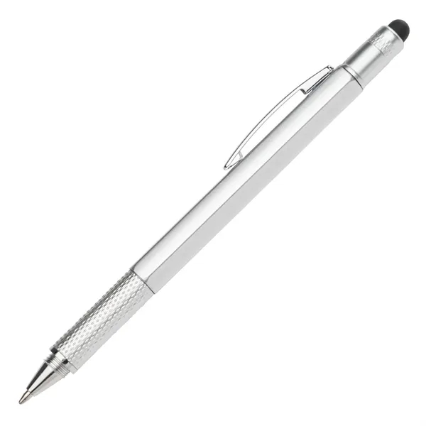 Plastic 5-in-1 ballpoint pen, stylus, ruler, level and star/slot screwdriver... from ASI 84592 St Regis Group