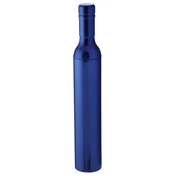 Twist open wine bottle umbrella. Bottle is 2"D x 12 /18"H.... from ASI 46755 Cosmo Promos