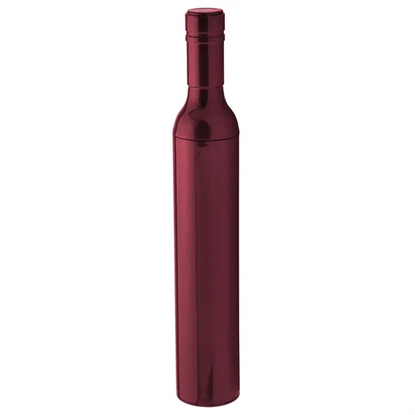 Twist open wine bottle umbrella. Bottle is 2"D x 12 /18"H.... from ASI 46755 Cosmo Promos
