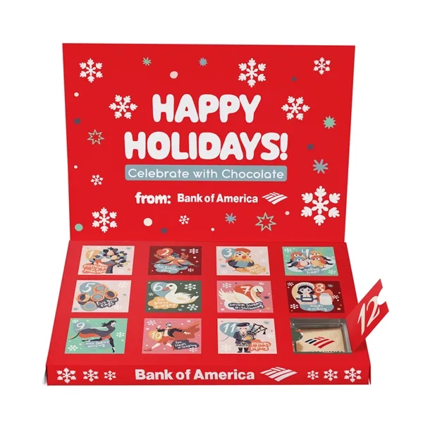 Countdown Card - 12 Window... from ASI 44900 NC Custom (CI/Lanco) / Chocolate Inn