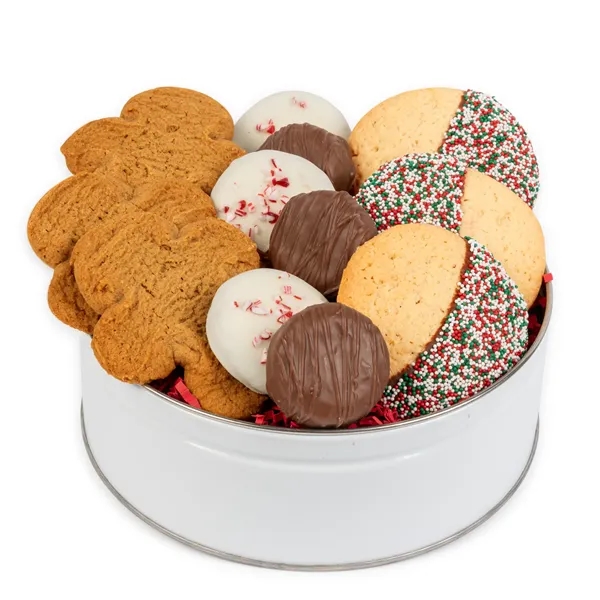 Holiday Cookie Gift Tin... from ASI 44900 NC Custom (CI/Lanco) / Chocolate Inn