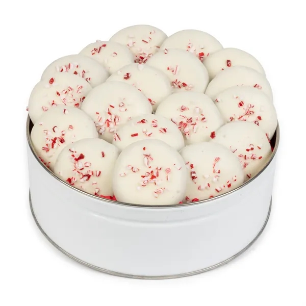 Peppermint Delight Cookies- Medium Gift Tin... from ASI 44900 NC Custom (CI/Lanco) / Chocolate Inn