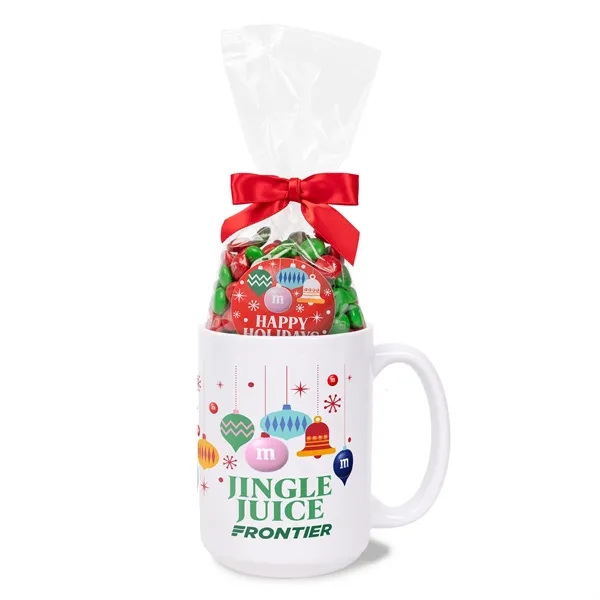 Mug Drop Color Choice M&M's & 15oz Full Color Mug Set... from ASI 44900 NC Custom (CI/Lanco) / Lanco
