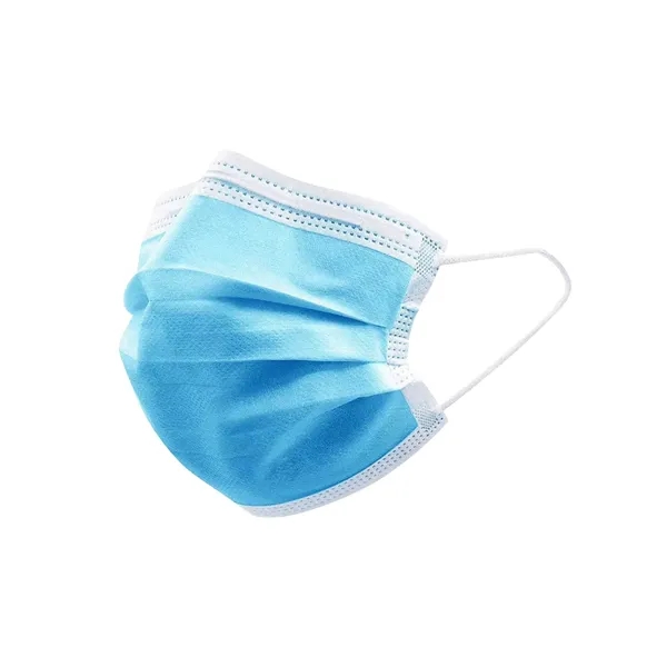 Adult 3-ply face mask made of non-woven polypropylene with soft elastic... from ASI 79530 Prime Line