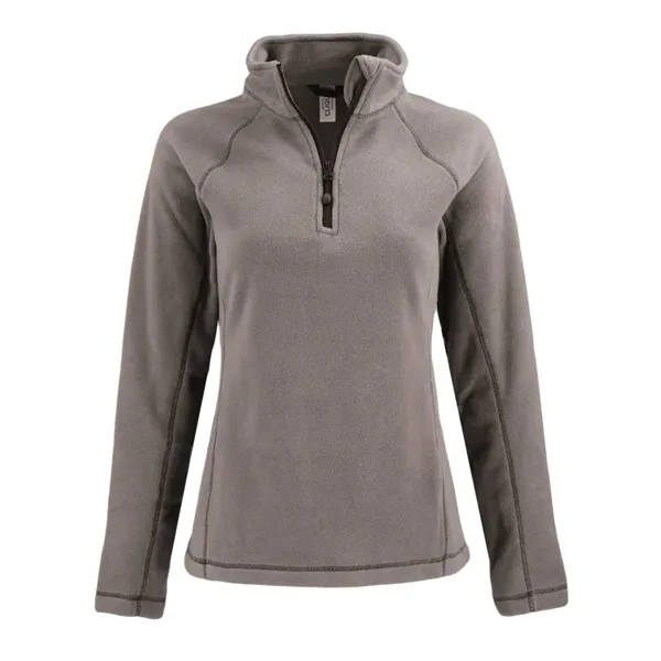 Clique Powder Recycled Fleece Womens Quarter Zip Pullover... from ASI 47965 Cutter & Buck