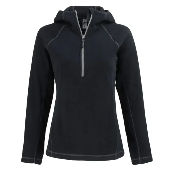 Clique Powder Recycled Fleece Womens Half Zip Hooded Pull...... from ASI 47965 Cutter & Buck