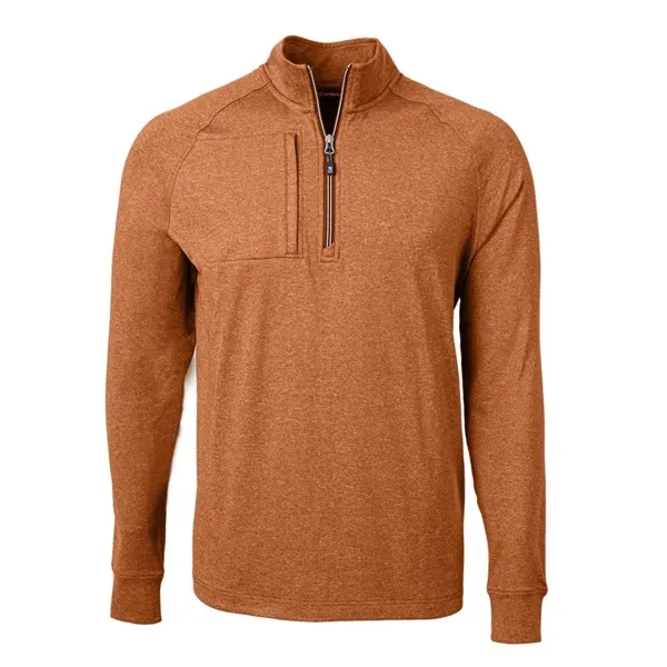 Men's sweatshirt with a quarter-zip, zipper, raglan sleeves, and locker loop.... from ASI 47965 Cutter & Buck