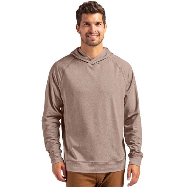 Cutter & Buck Adapt Eco Knit Recycled Mens Heathered Hood...... from ASI 47965 Cutter & Buck